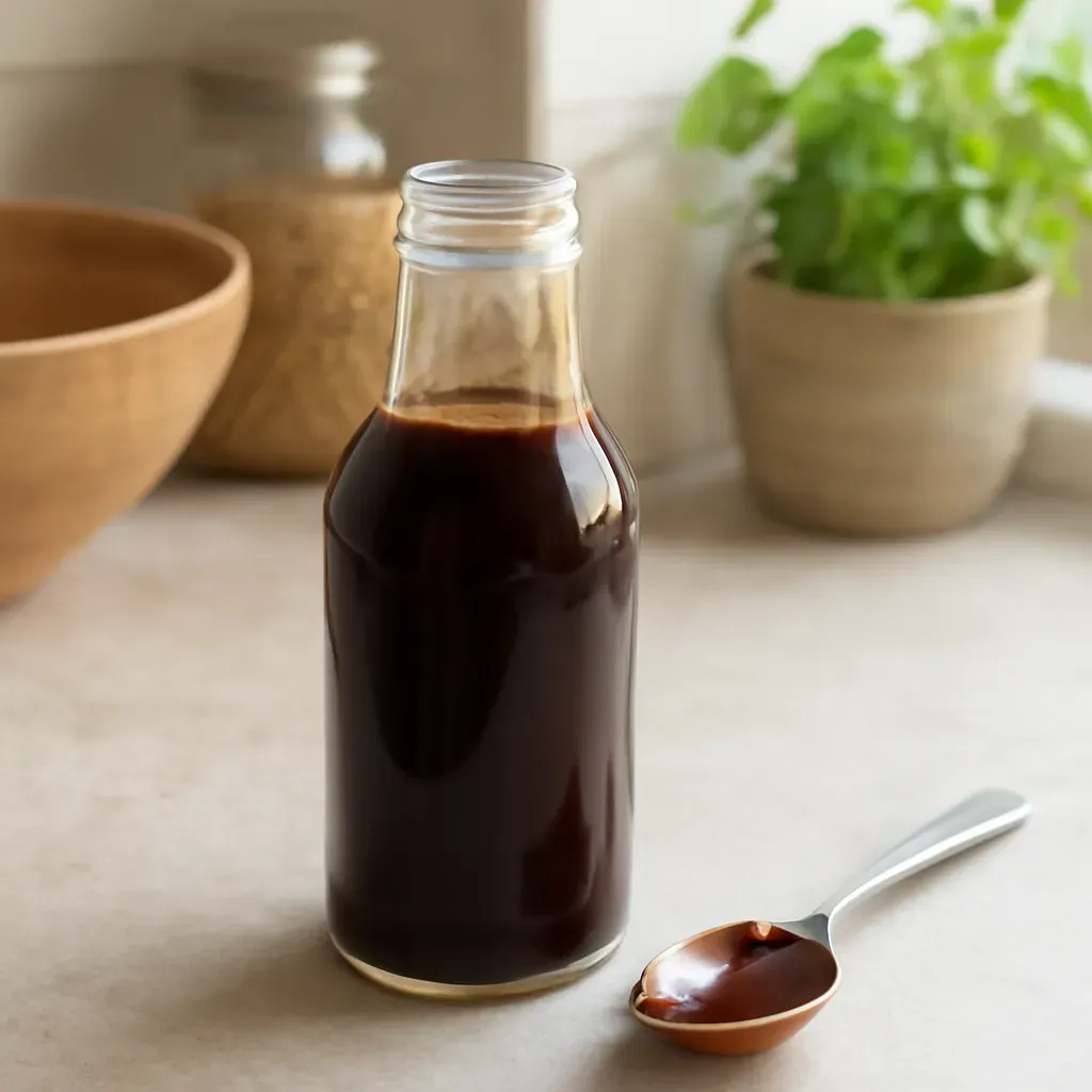 AI-generated editorial product photograph (not the exact linked listing) of oyster-style sauce